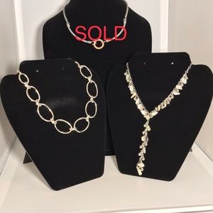 NWOT Lia Sophia Chokers